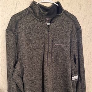 Columbia Charcoal Heather Quarter-Zip Pullover